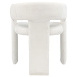 Carlow White Upholstered Dining Arm Chair (Set of 2) - Ornate Home