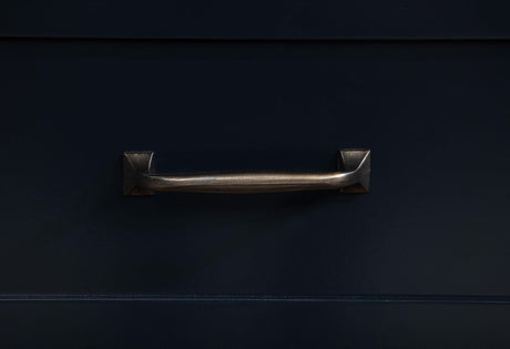 Carlsbad Navy Blue Wood Twin Captains Bed With Trundle - Ornate Home