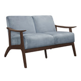 Carlson Blue / Gray Sofa & Loveseat - Ornate Home