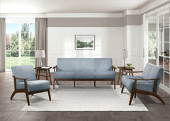 Carlson Blue Gray Sofa - Ornate Home
