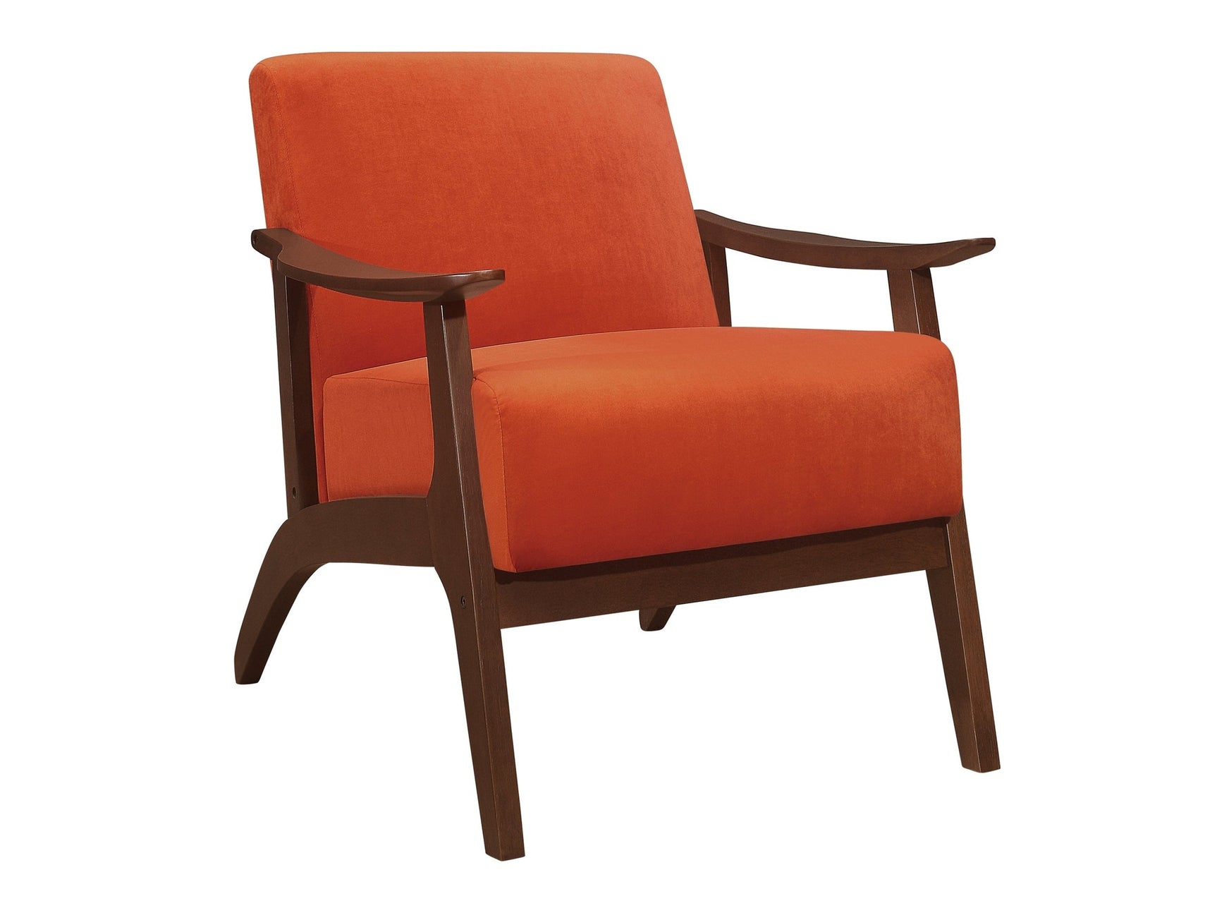 Carlson Orange Accent Chair - Ornate Home