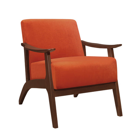 Carlson Orange Accent Chair - Ornate Home