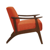 Carlson Orange Accent Chair - Ornate Home