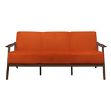 Carlson Orange Sofa & Loveseat - Ornate Home
