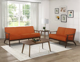 Carlson Orange Sofa - Ornate Home