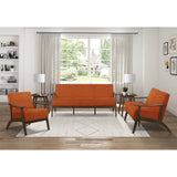 Carlson Orange Sofa - Ornate Home
