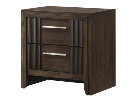Carlton Brown Nightstand - Ornate Home