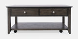 Carlton Grey Brown Cocktail Table - Ornate Home