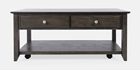 Carlton Grey Brown Cocktail Table - Ornate Home