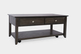 Carlton Grey Brown Cocktail Table - Ornate Home