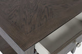 Carlton Grey Brown End Table - Ornate Home