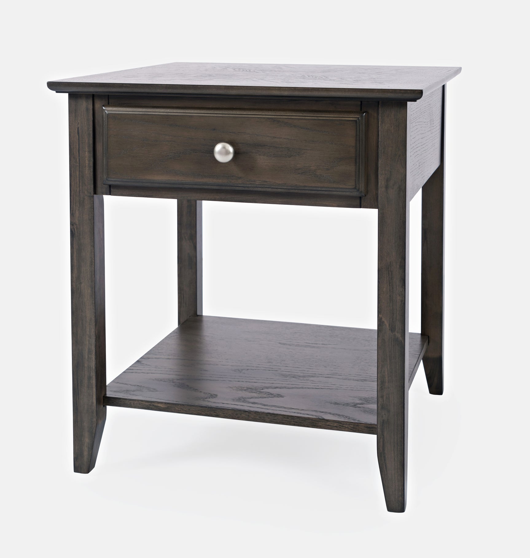 Carlton Grey Brown End Table - Ornate Home