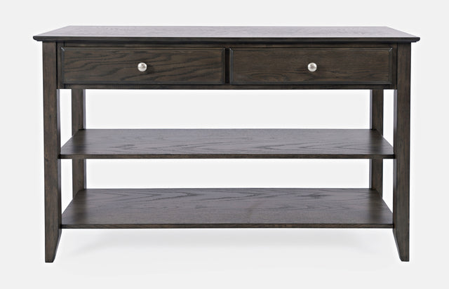 Carlton Grey Brown Sofa Console - Ornate Home