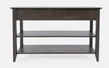 Carlton Grey Brown Sofa Console - Ornate Home