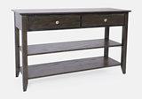 Carlton Grey Brown Sofa Console - Ornate Home