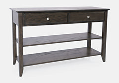 Carlton Grey Brown Sofa Console - Ornate Home