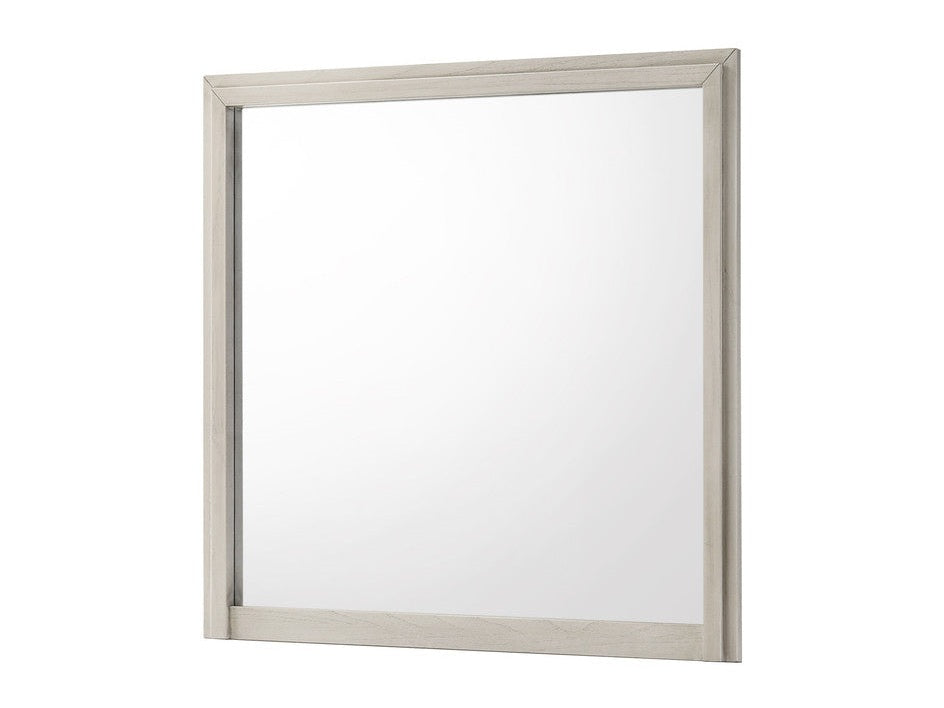 Carlton White Mist Dresser Mirror - Ornate Home