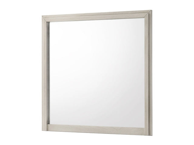 Carlton White Mist Dresser Mirror - Ornate Home