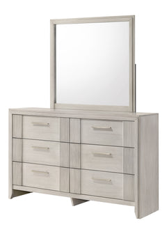 Carlton White Upholstered Panel Bedroom Set - Ornate Home
