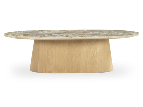 Carly Panther Stone Coffee Table - Ornate Home