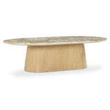Carly Panther Stone Coffee Table - Ornate Home