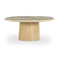 Carly Panther Stone Coffee Table - Ornate Home