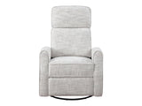 Carly Quartz Swivel Glider Reclining Chair - Ornate Home