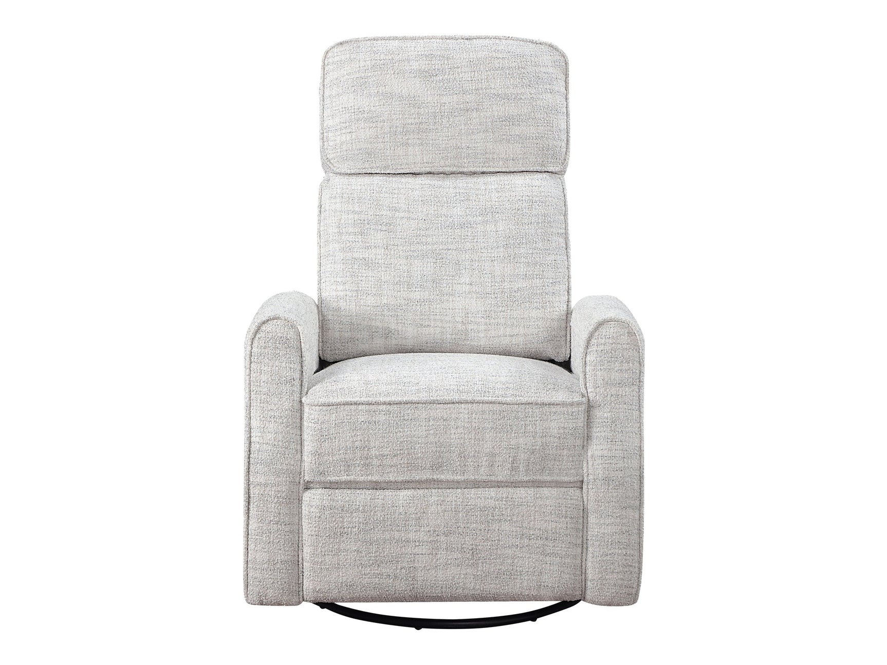 Carly Quartz Swivel Glider Reclining Chair - Ornate Home