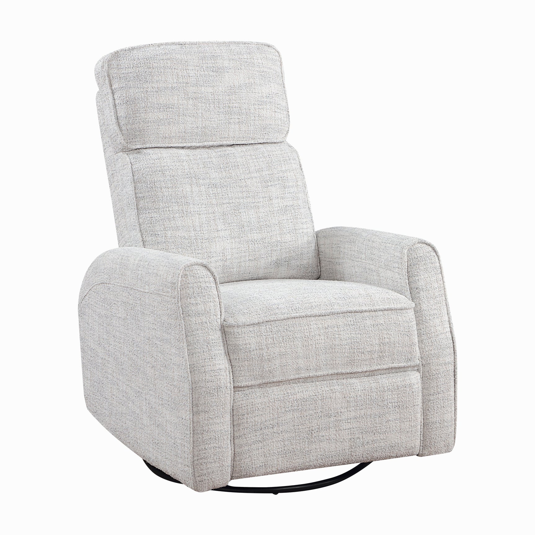 Carly Quartz Swivel Glider Reclining Chair - Ornate Home