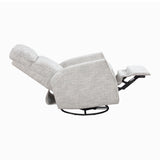 Carly Quartz Swivel Glider Reclining Chair - Ornate Home