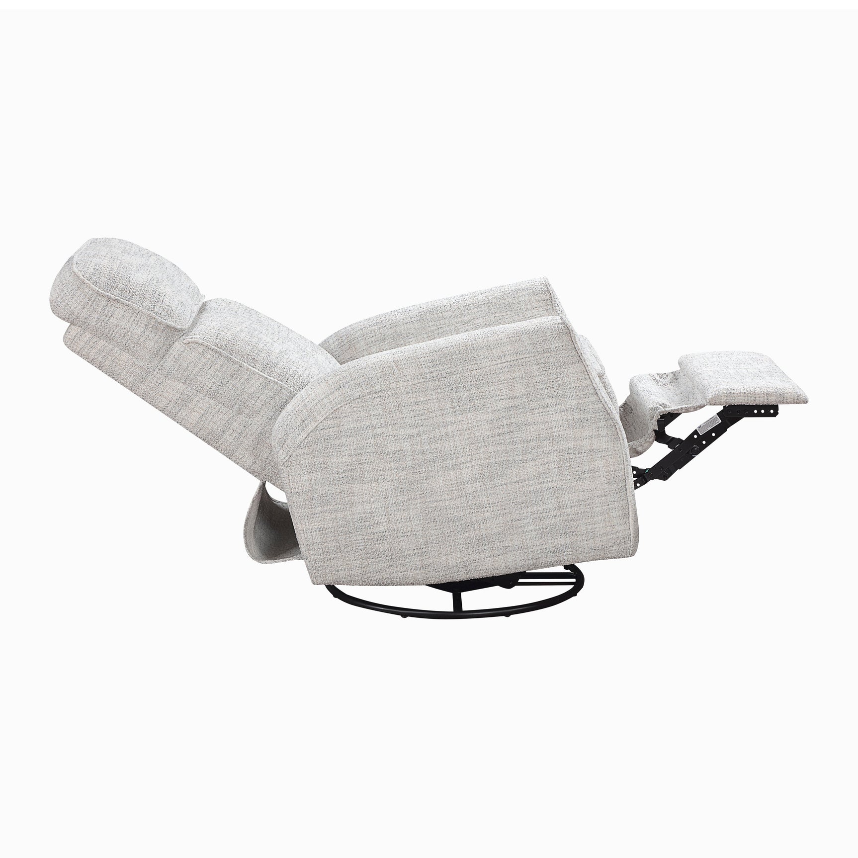 Carly Quartz Swivel Glider Reclining Chair - Ornate Home