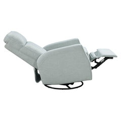 Carly Sea Glass Swivel Glider Reclining Chair - Ornate Home