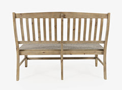 Carlyle Crossing Brown Ext Dining Table w/ 4 Slatback Chairs, Bench - Ornate Home