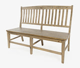 Carlyle Crossing Brown Ext Dining Table w/ 4 Slatback Chairs, Bench - Ornate Home