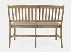 Carlyle Crossing Brown Ext Dining Table w/ 4 Slatback Stools, Bench - Ornate Home