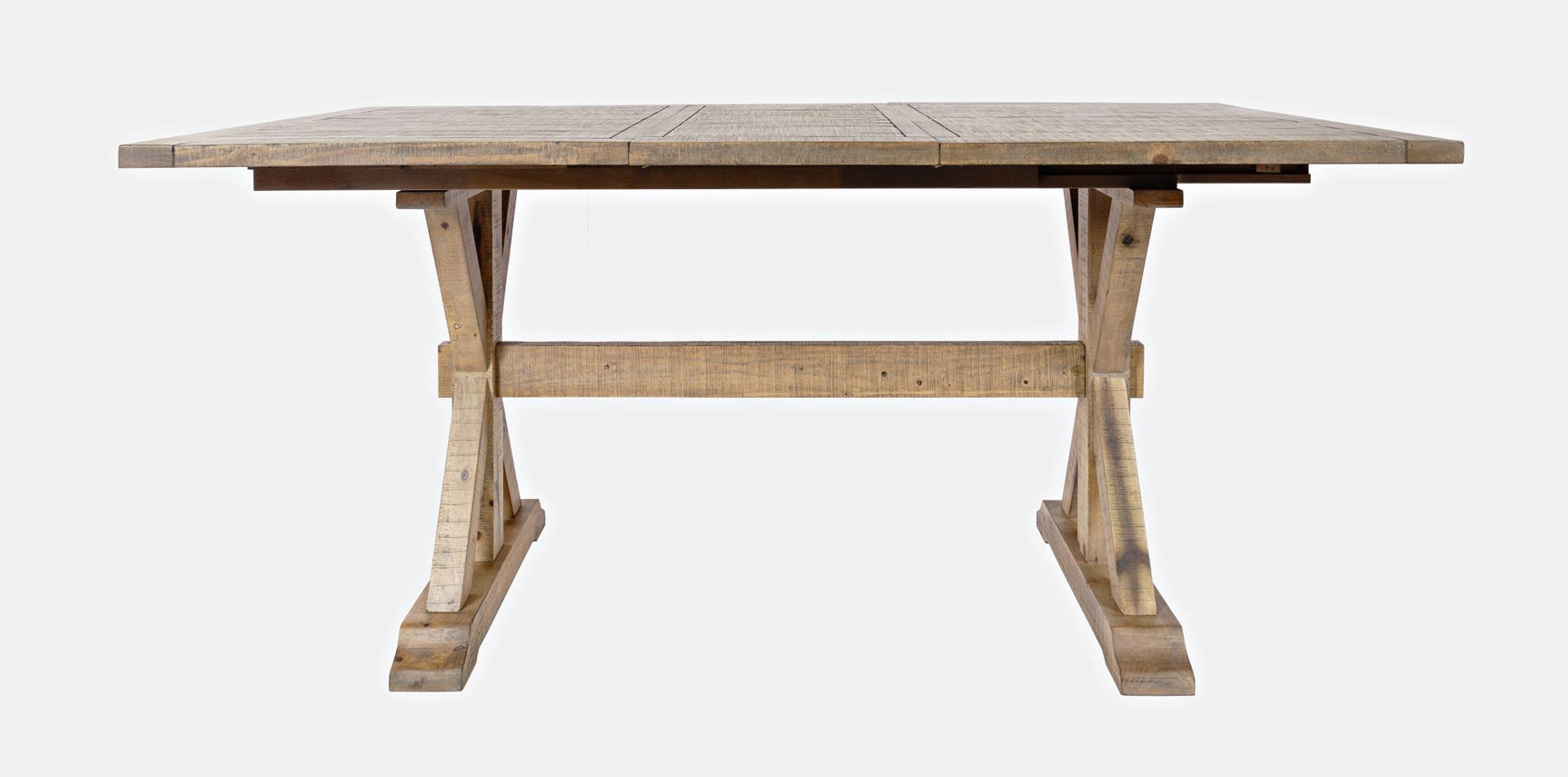 Carlyle Crossing Brown Ext Dining Table w/ 4 Slatback Stools - Ornate Home