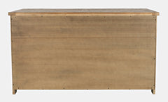 Carlyle Crossing Brown Server - Ornate Home