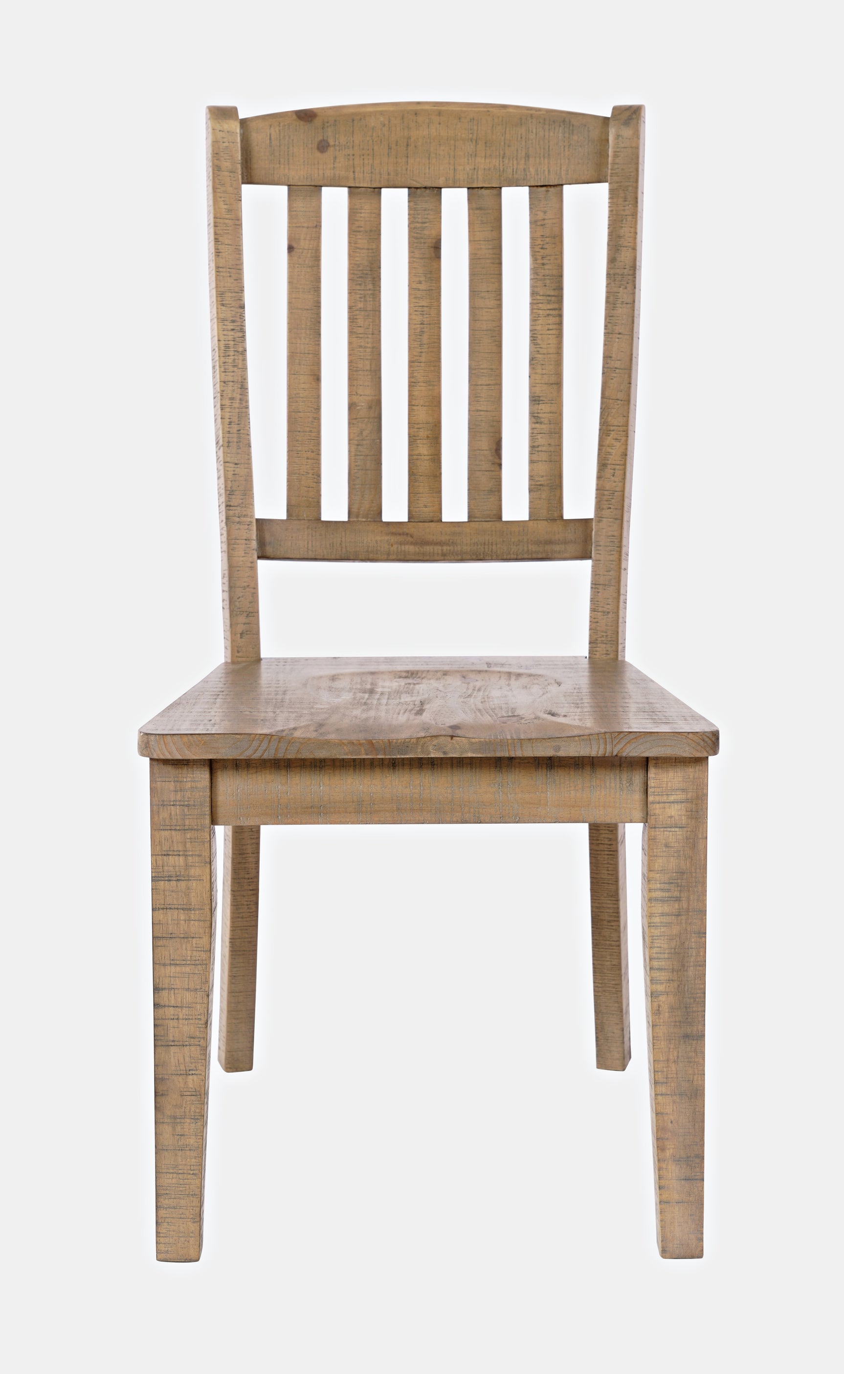 Carlyle Crossing Brown Slatback Chair (Set of 2) - Ornate Home