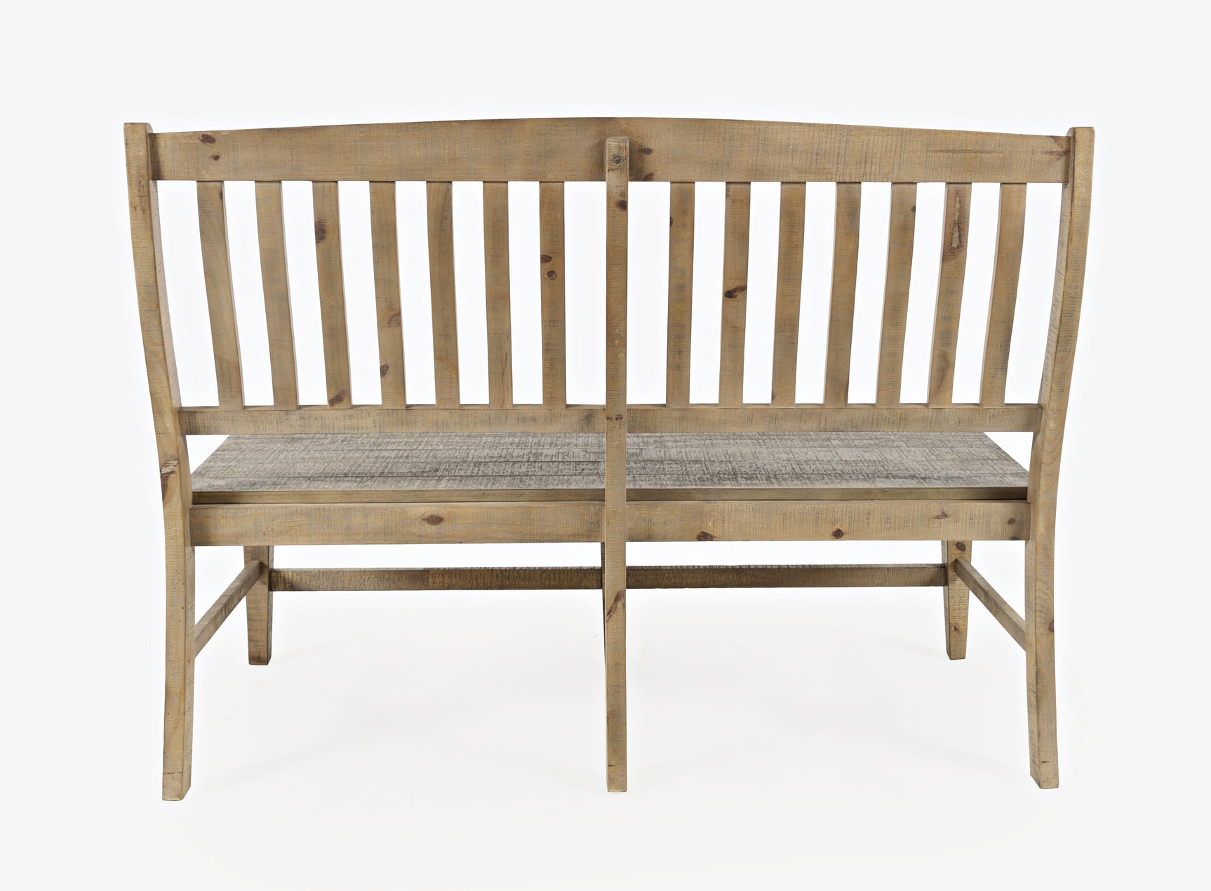 Carlyle Crossing Brown Slatback Dining Bench - Ornate Home