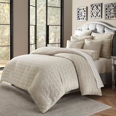Carlyle Platinum Comforter Set - Ornate Home