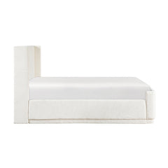 Carmel Beige Full Platform Bed - Ornate Home