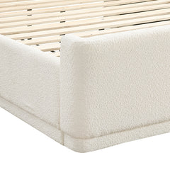 Carmel Beige Full Platform Bed - Ornate Home