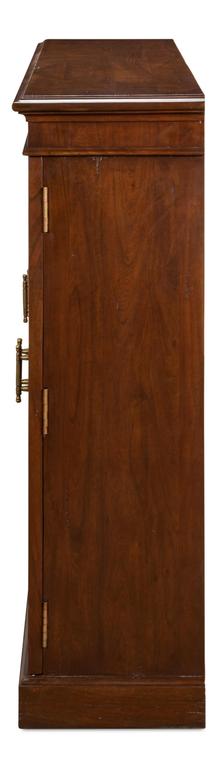 Carmel-By-The-Sea Brown Bookcase - Ornate Home