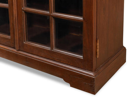 Carmel-By-The-Sea Brown Bookcase - Ornate Home