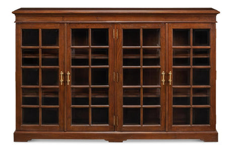 Carmel-By-The-Sea Brown Bookcase - Ornate Home
