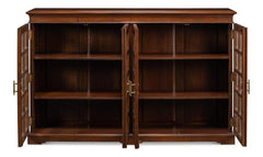 Carmel-By-The-Sea Brown Bookcase - Ornate Home