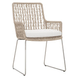Carmel Hazelnut Outdoor Arm Chair - Ornate Home