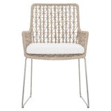 Carmel Hazelnut Outdoor Arm Chair - Ornate Home
