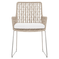 Carmel Hazelnut Outdoor Arm Chair - Ornate Home