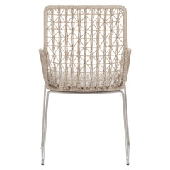 Carmel Hazelnut Outdoor Arm Chair - Ornate Home